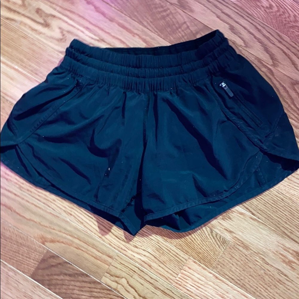 Black Lululemon shorts